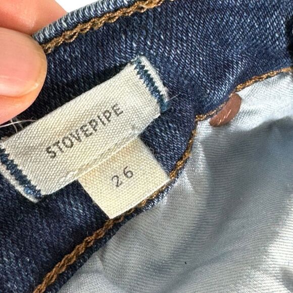 Madewell Stovepipe Jeans Sz 26 - Picture 6 of 9